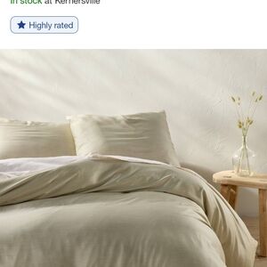 Casaluna Cream Duvet Cover Set